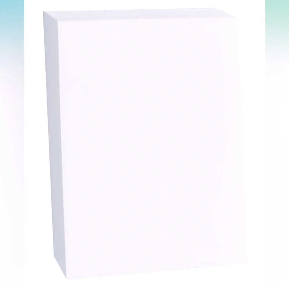 White Silk Matte Thick Heavy Card Stock Paper Inkjet Printer 8.5”x11” - 23 Pgs